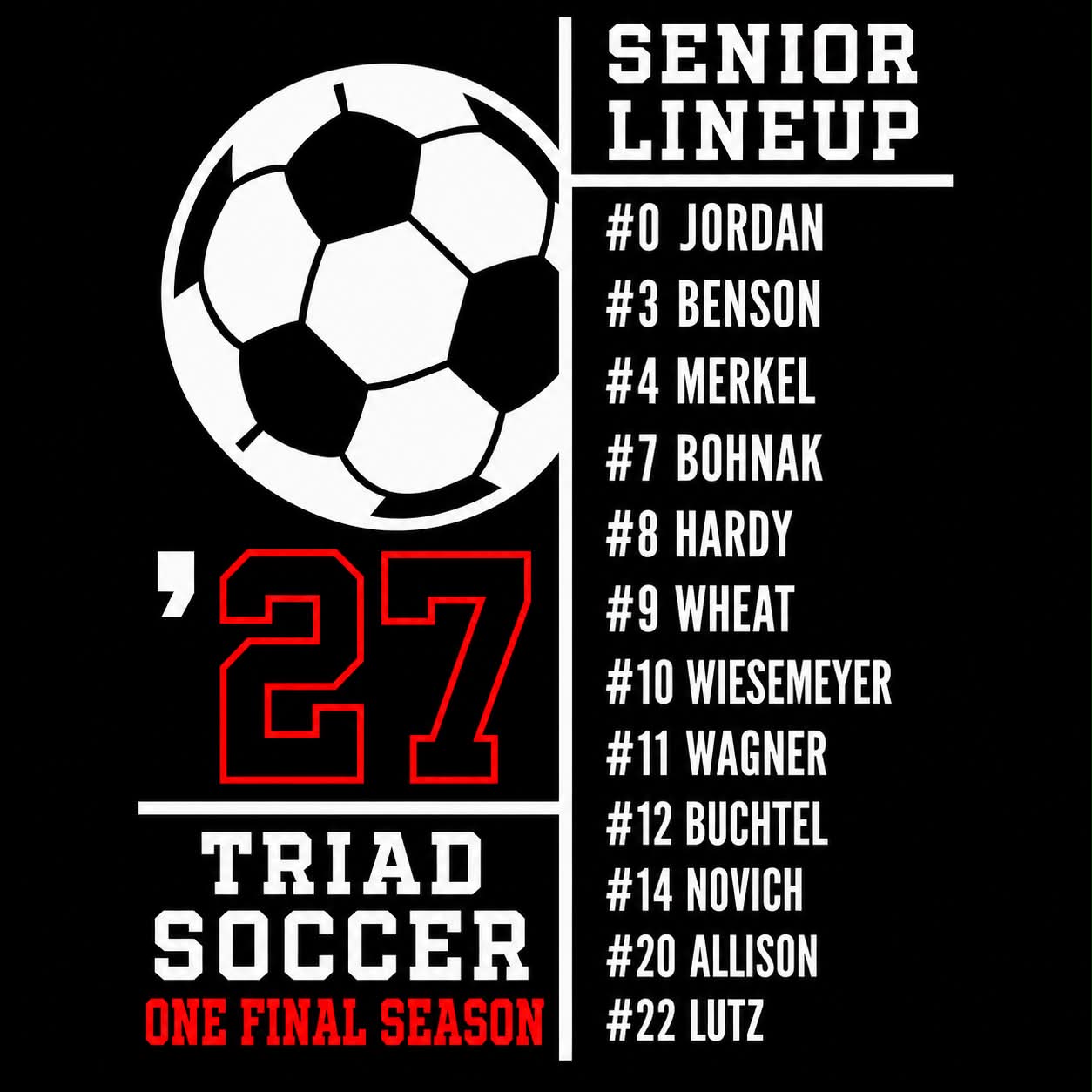 Senior 2027 Hoodie