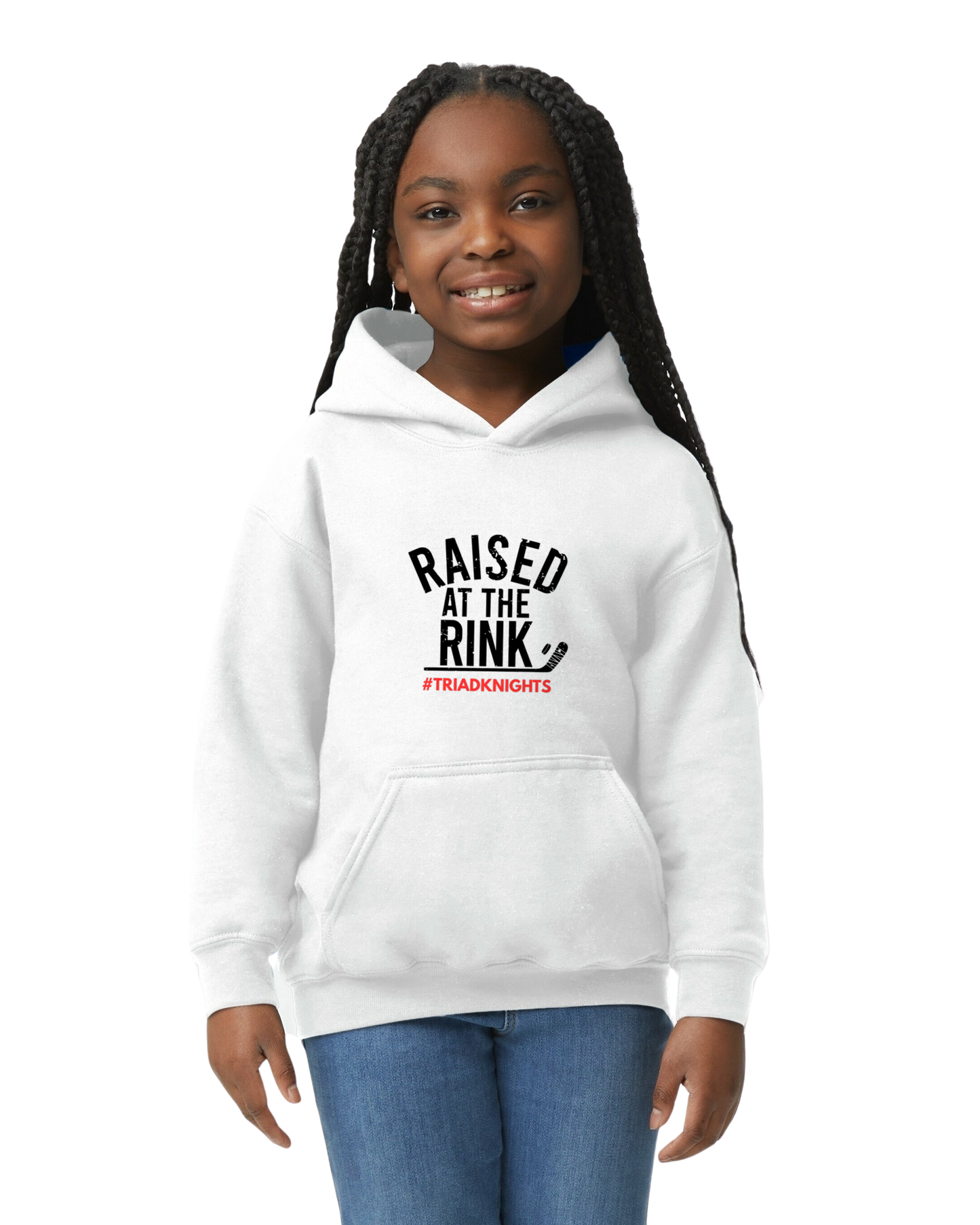 Hockey Option 1 Raised at the Rink Hoodie