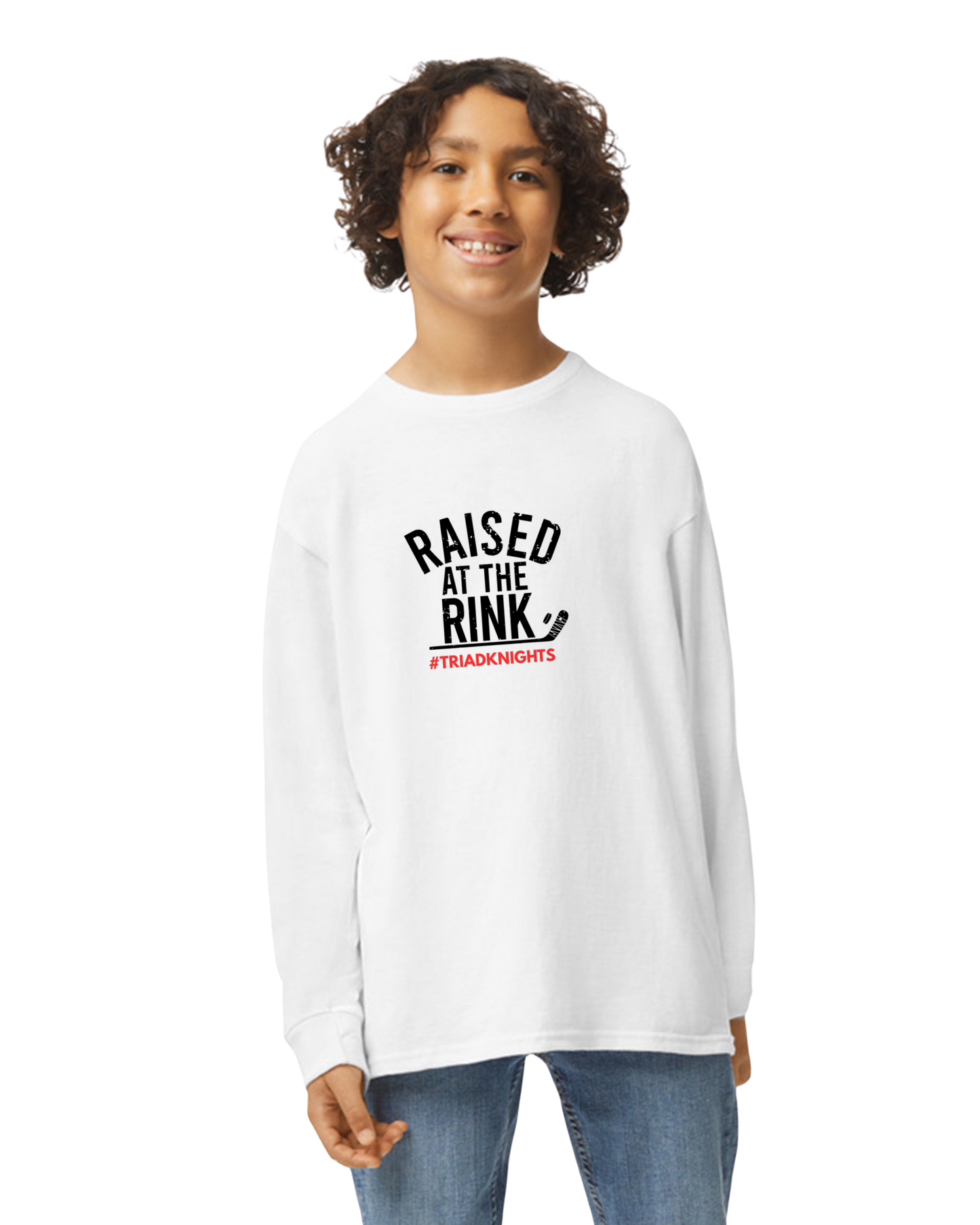 Hockey Option 1 Raised at the Rink Long Sleeve T-Shirt