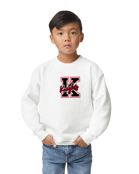 Hockey Option 9 KNIGHTS "K" CREWNECK