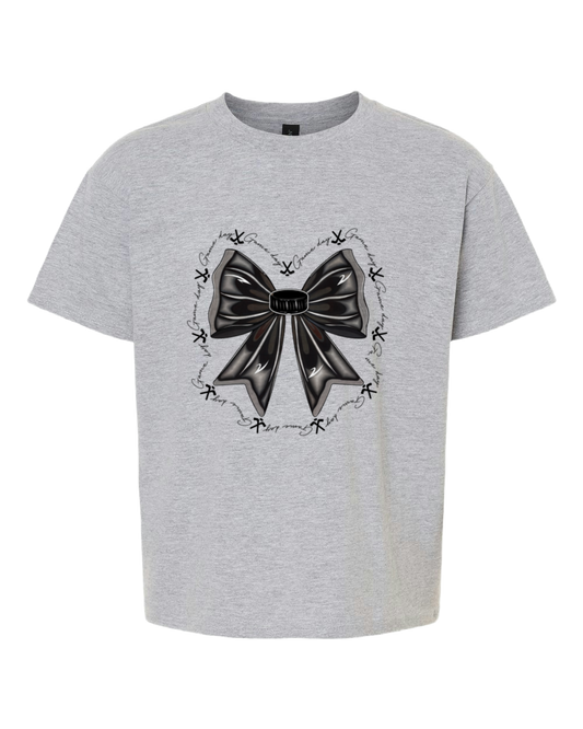 Option 4 Hockey Sister Bow T-Shirt