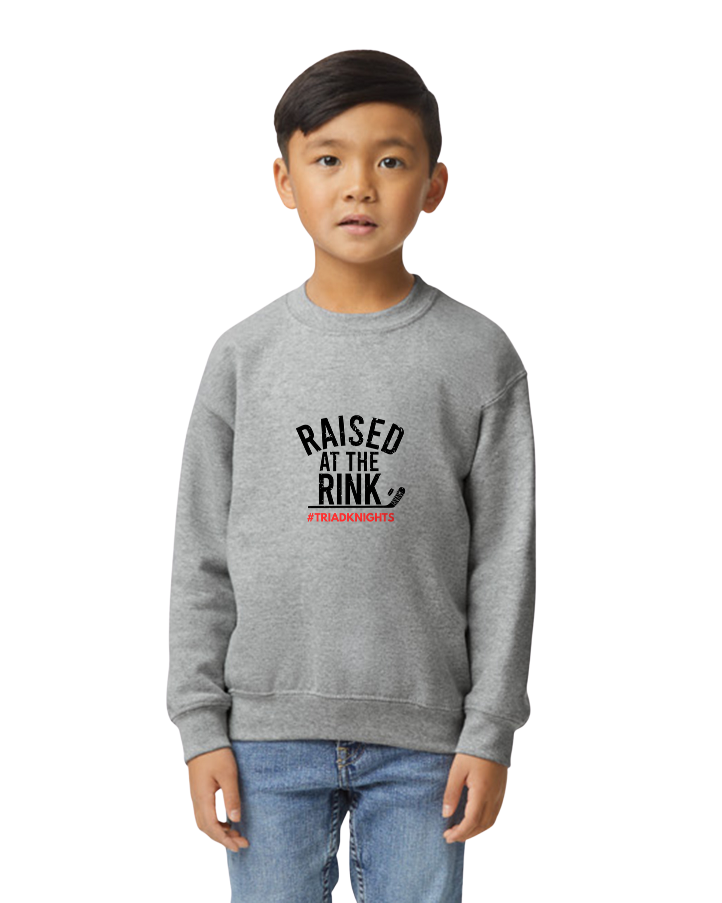 Hockey Option 1 Raised at the Rink Crewneck Sweatshirt