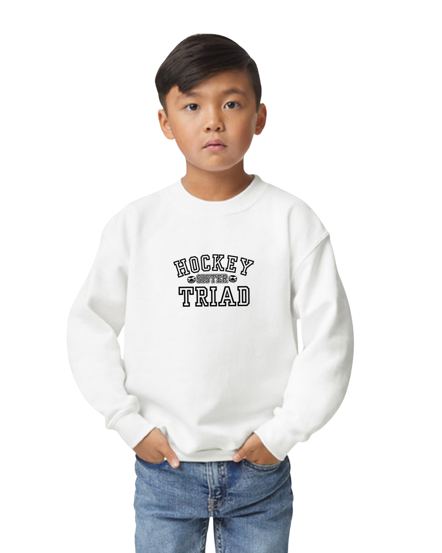 Hockey Sister Option 2 Crewneck Sweatshirt