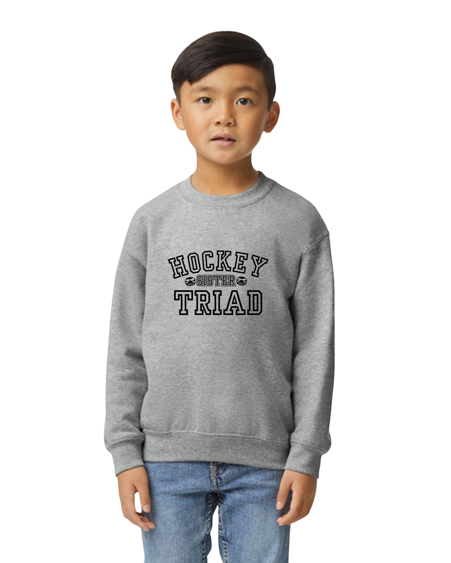 Hockey Sister Option 2 Crewneck Sweatshirt