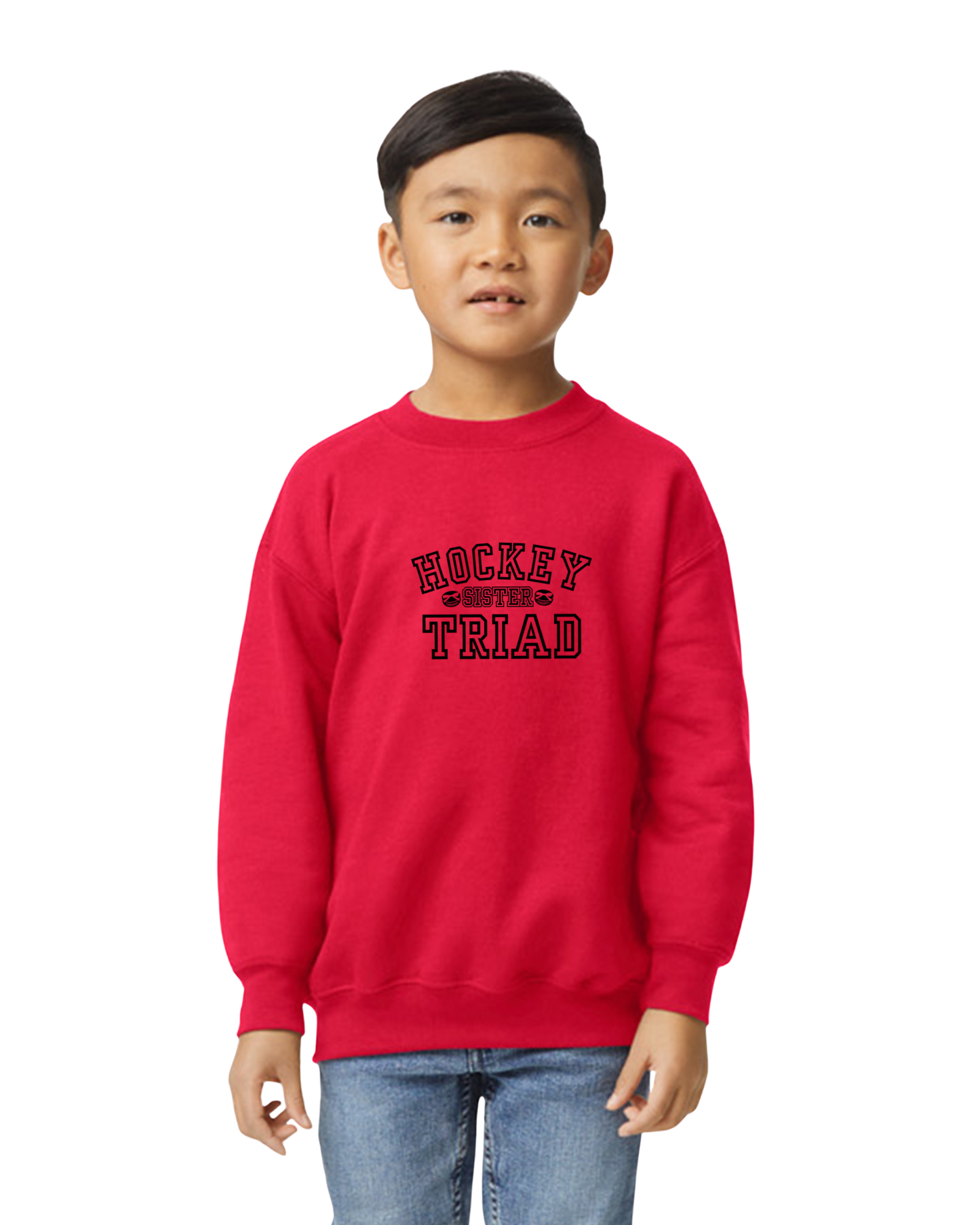 Hockey Sister Option 2 Crewneck Sweatshirt