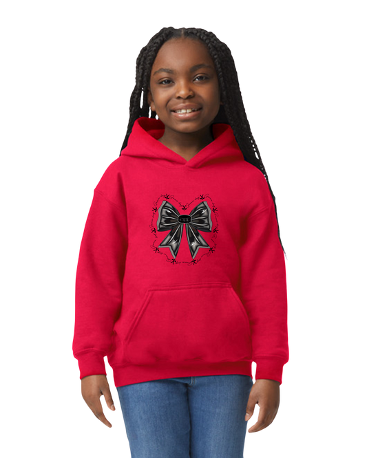 Option 4 Hockey Sister Bow Hoodie